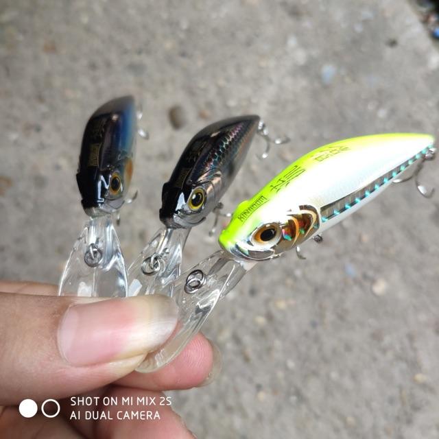 Mồi cá giả câu cá nhỏ mồi siêu nhậy y hình