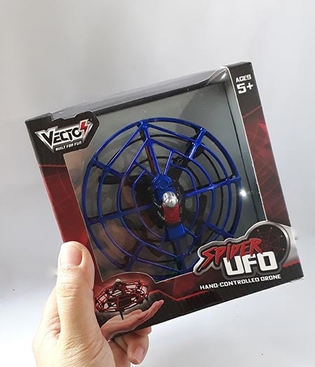 Máy Bay UFO Lưới Nhện (Xanh Dương) - NH013/BL-Vecto