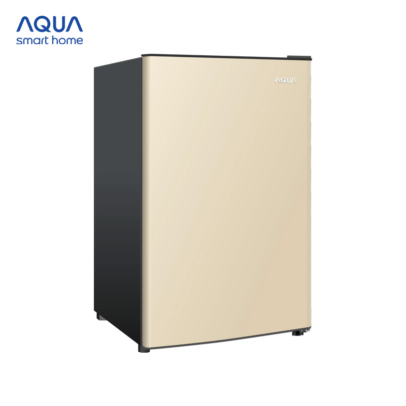 [SẢN PHẨM MỚI 2025] Tủ lạnh Aqua 90 lít AQR-D100FA(GG) - Màu be - Freeship toàn quốc - Có hỗ trợ đổi sang hồng - Hàng chính hãng
