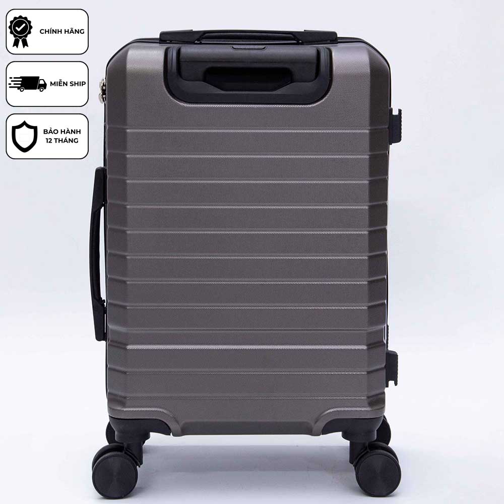 Vali kéo du lịch xách tay cao cấp Xbags Dark Titan Pro XB6104 khóa TSA chuẩn Mỹ USB tiện dụng, chống va đập size 20 sang trọng!