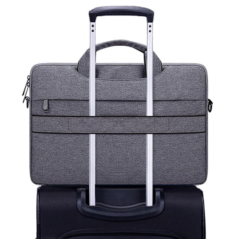 Laptop Túi 13/14/15 Inch Túi Xách Nhiều Túi Laptop Máy Tính Túi Xách Dành Cho Macbook Air pro Cặp