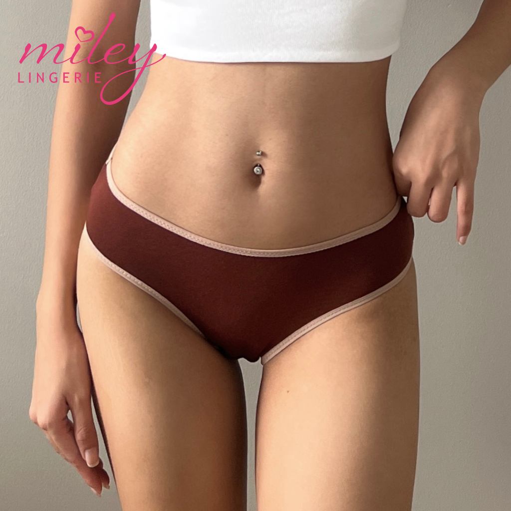 Hình ảnh Combo 8 Quần lót nữ Flexi màu basic co giãn Miley Lingerie BCS40