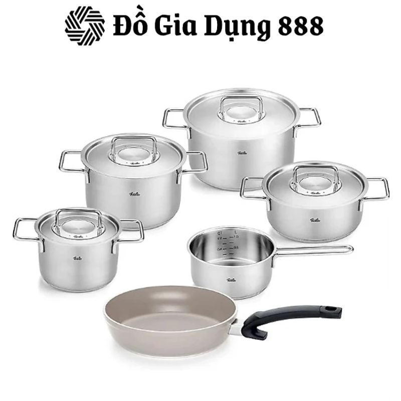 Bộ Nồi Fissler Pure Profi Collection 6 món hàng chính hãng