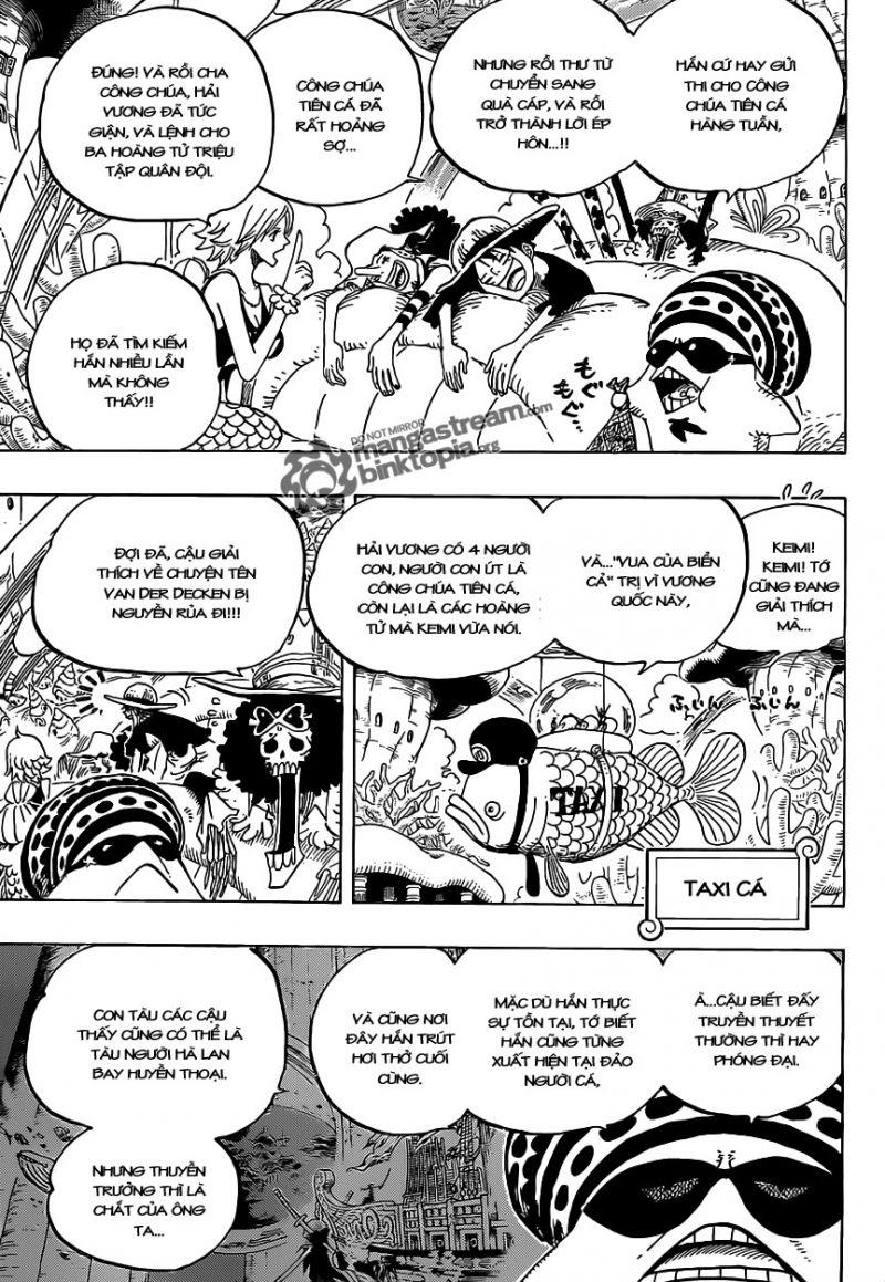 đảo hải tặc - one piece chapter 610 11