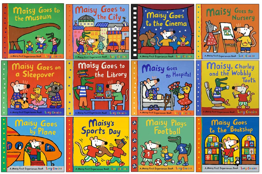 Maisy Mouse Series (12 Books) + File MP3 | Bản nhập khẩu