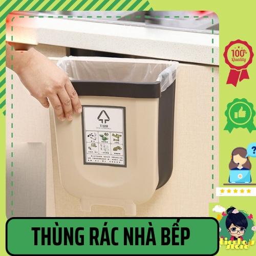 Thùng Rác Treo Tủ Bếp Có Thể Gấp Gọn,  Không Chiếm Không Gian Nhà Bếp HH0052