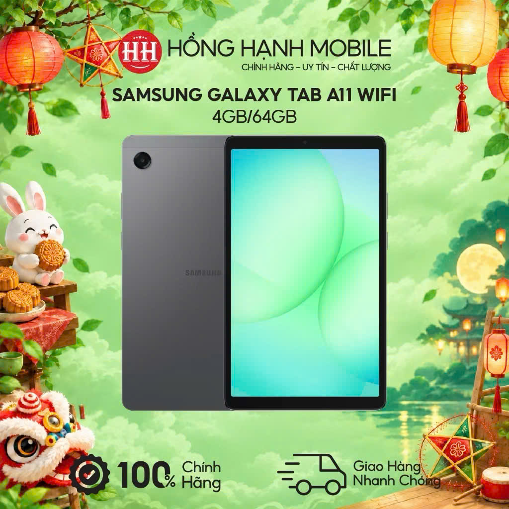 Máy Tính Bảng Samsung Galaxy Tab A11 Wifi 4GB/64GB - Hàng Chính Hãng