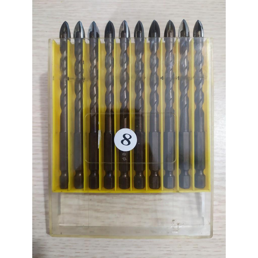 Mũi khoan Đa Năng 8mm chuôi lục giác