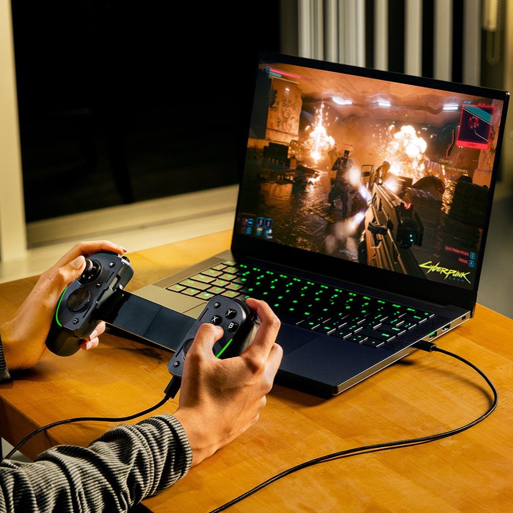 Tay cầm điện thoại Razer Kishi Ultra - USB C Gaming Controller for Android, iPhone, and iPad Mini_Mới, hàng chính hãng