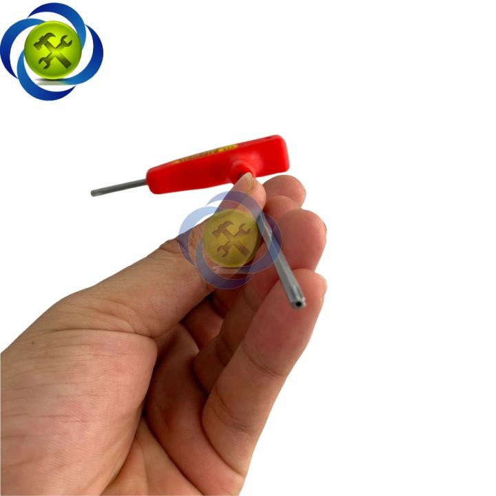 Lục giác sao T10 Standard loại chữ T cán đỏ 2 đầu
