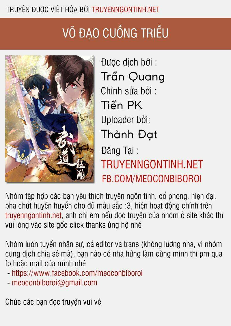 võ đạo cuồng triều chapter 2 1