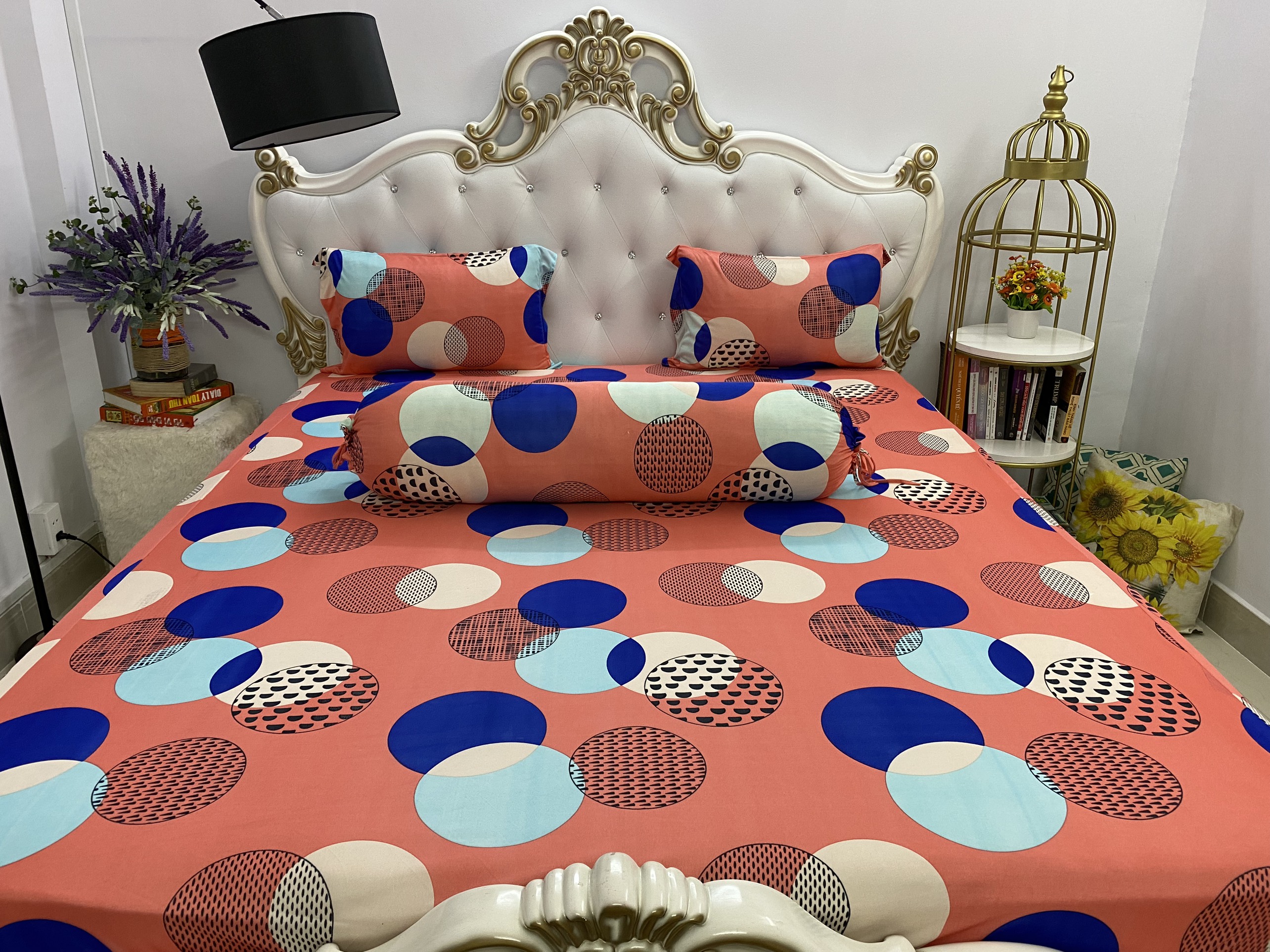 Bộ Drap gối Thun Hàn Quốc mát lạnh đủ size