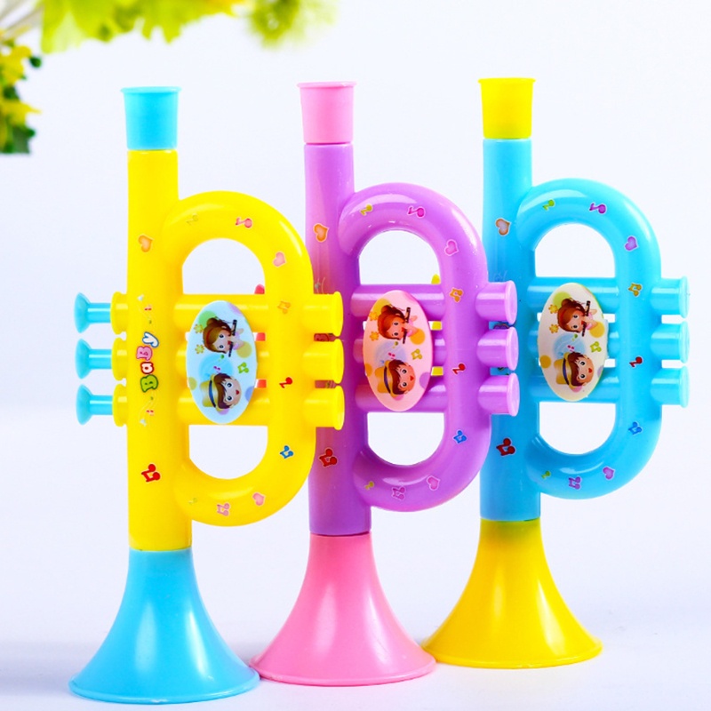 Đồ Chơi Trẻ Em Kèn Thổi Trumpet Vui Nhộn Cho Bé