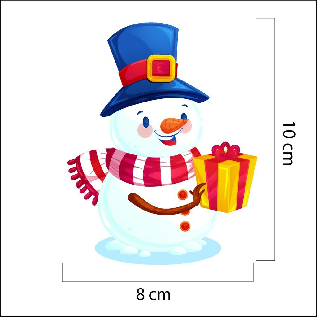 Sticker Trang Trí Noel Mã 01 - Sticker Dán Mũ Bảo Hiểm , Hình Dán Trang Trí Laptop , Điện Thoại Chất Liệu Chống Nước