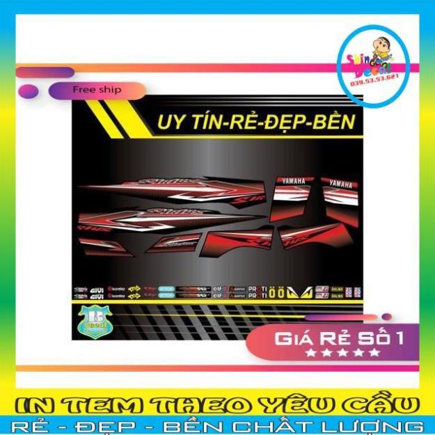 Tem rời Sirius xăng cơ V8