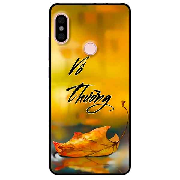 Ốp lưng in cho Xiaomi Redmi Note 5 Pro Mẫu Vô Thường 1