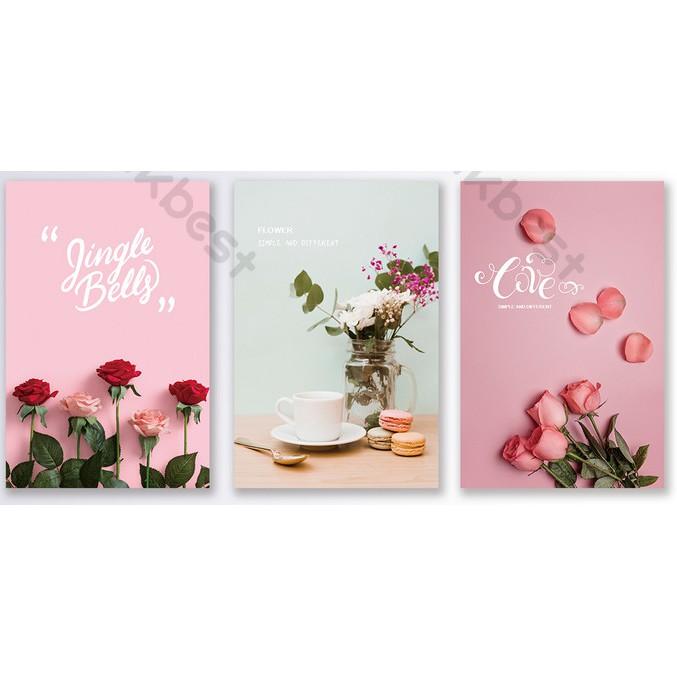 Tranh dán tường Combo 3 tranh dán tường phòng khách phòng ngủ hiện đại MS1103515