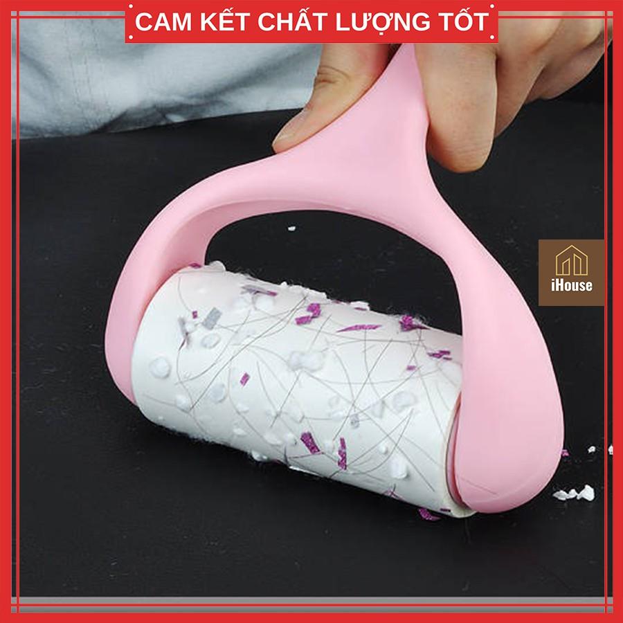 Cây lăn bụi quần áo, Thanh lăn bụi tặng kèm 2 lõi lăn đa năng tiện dụng