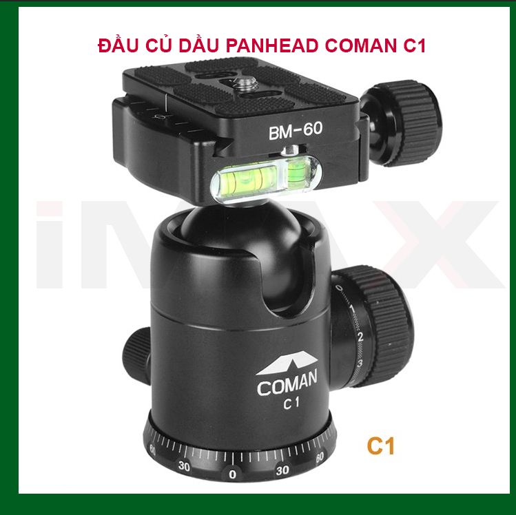 ĐẦU CỦ DẦU PANHEAD COMAN C1 - HÀNG CHÍNH HÃNG