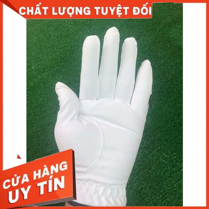 Găng tay chơi Swing golf   tay trái cho nam giới chất liệu da thoáng mát