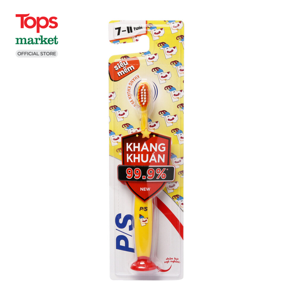 Bàn Chải Đánh Răng PS Trẻ Em Superkid 7-11 Tuổi