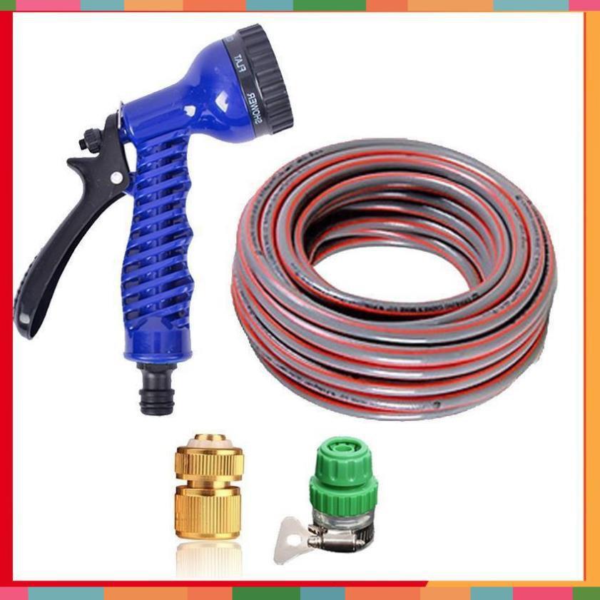 Bộ dây vòi xịt rửa xe, tưới cây, dọn dẹp nhà cửa 3-5m 206843