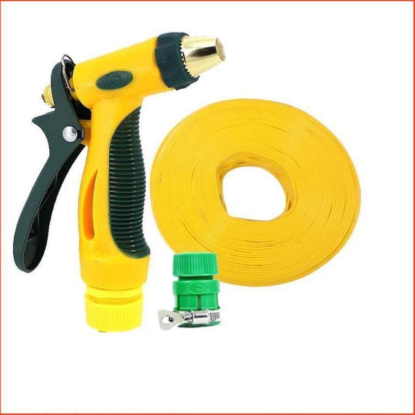 Bộ dây vòi xịt nước rửa xe,tưới cây tăng áp 3 lần 15M 206317