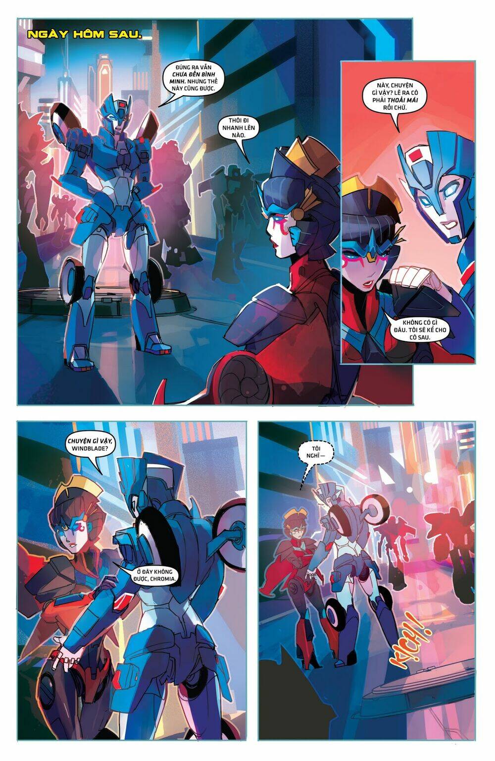 transformer - autobot trỗi dậy | windblade chapter 1 20