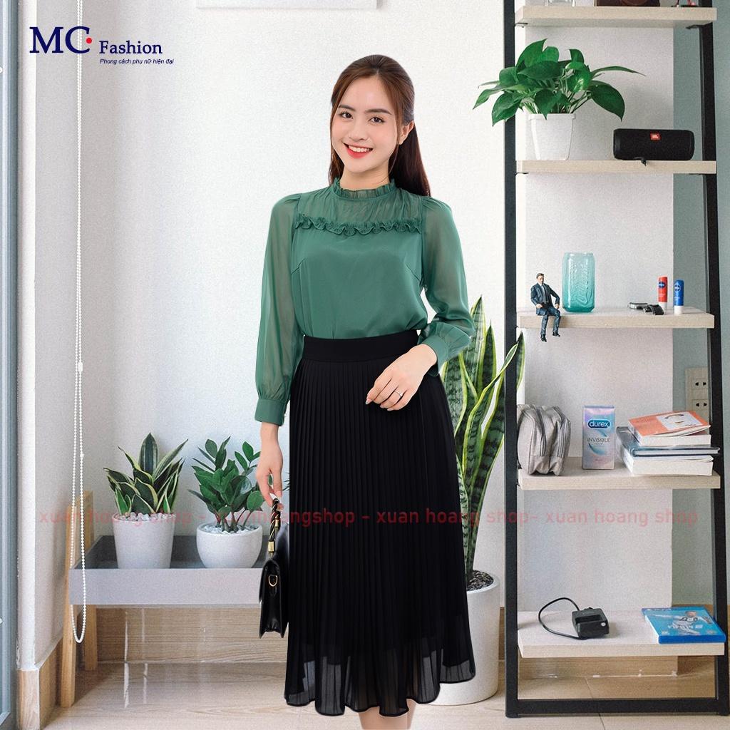 Áo Sơ Mi Công Sở Nữ Đẹp Tay Lỡ Mc Fashion Ta1132