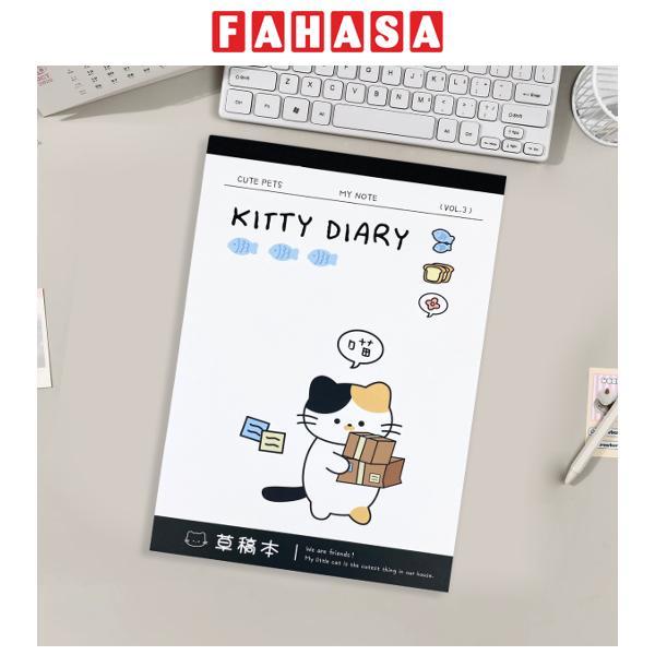 Tập Vẽ Kitty Diary 80gsm - Depai 1801-1 (70 Tờ) - Mẫu 2