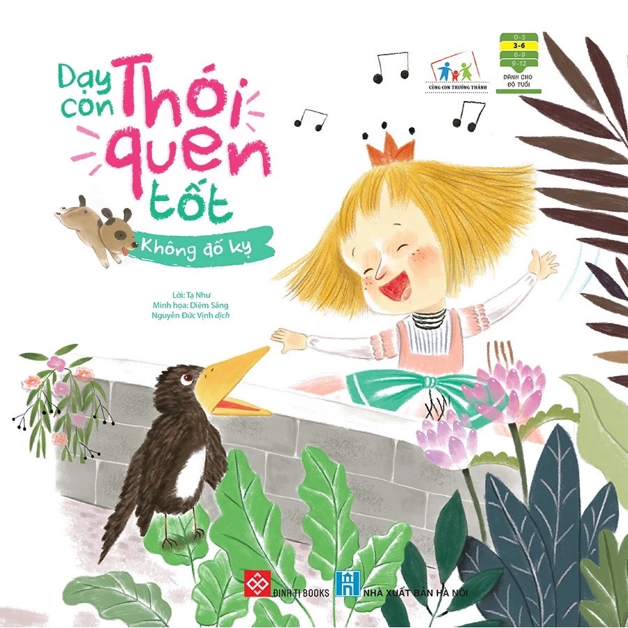 Sách Đinh Tị - Dạy Con Thói Quen Tốt - Cùng Con Trưởng Thành