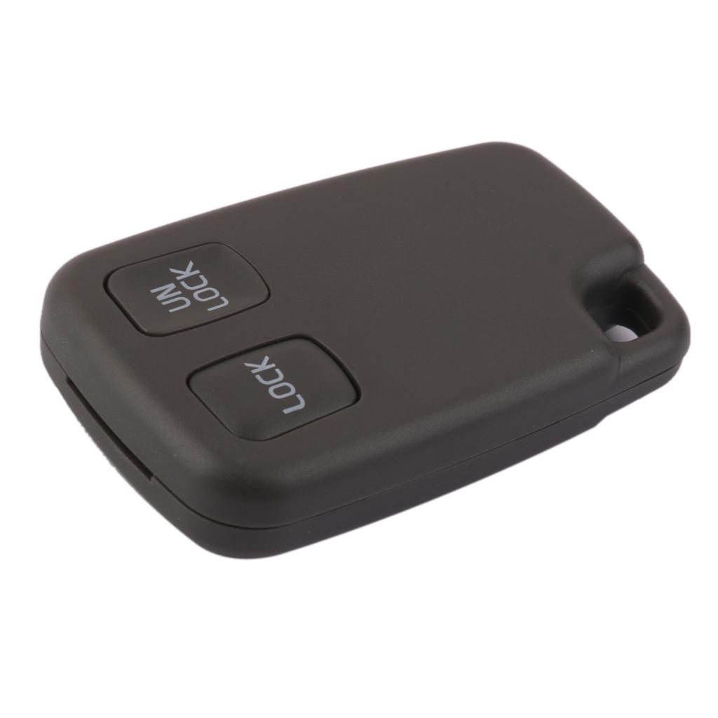 Replacement 2 Button Remote Keyless Entry Case Pad Shell Cover for