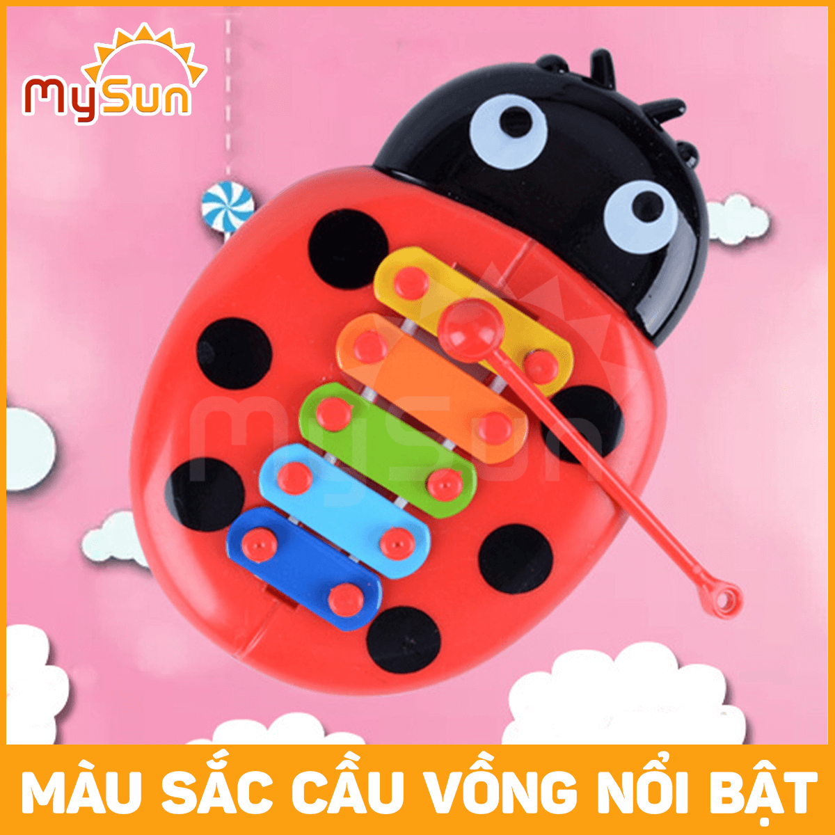 Đàn gõ Xylophone âm chuẩn đồ chơi âm nhạc cụ cho bé giá rẻ MySun