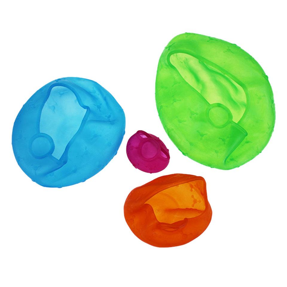 4pcs Silicone hút chân không thực phẩm Niêm phong máy Trải dài hút Nắp Silicone Bìa