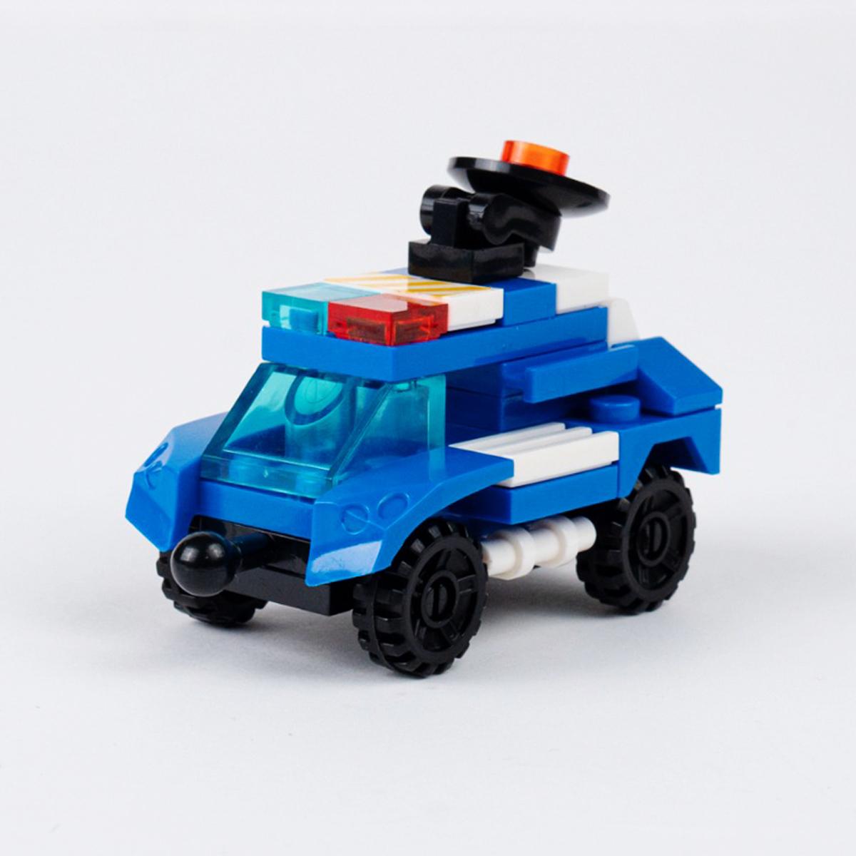 Đồ Chơi Lắp Ráp Robot Cảnh Sát Biến Hình 8 Trong 1 - Police - Toys&amp;Joys 8618 (353 Mảnh Ghép)