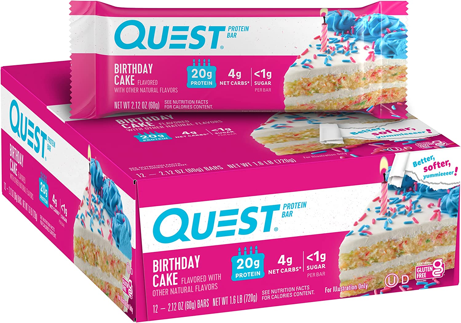 Protein Bar bán chạy nhất thế giới QUEST: Made in USA