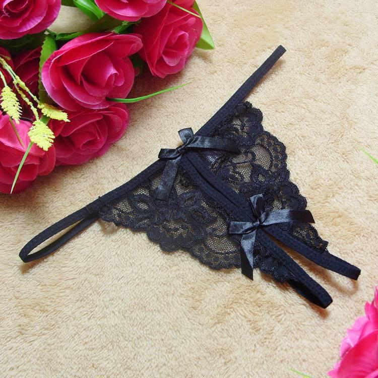 Quần lót nữ ren sexy, quần lọt khe gợi cảm quyến rũ hình bướm LK075
