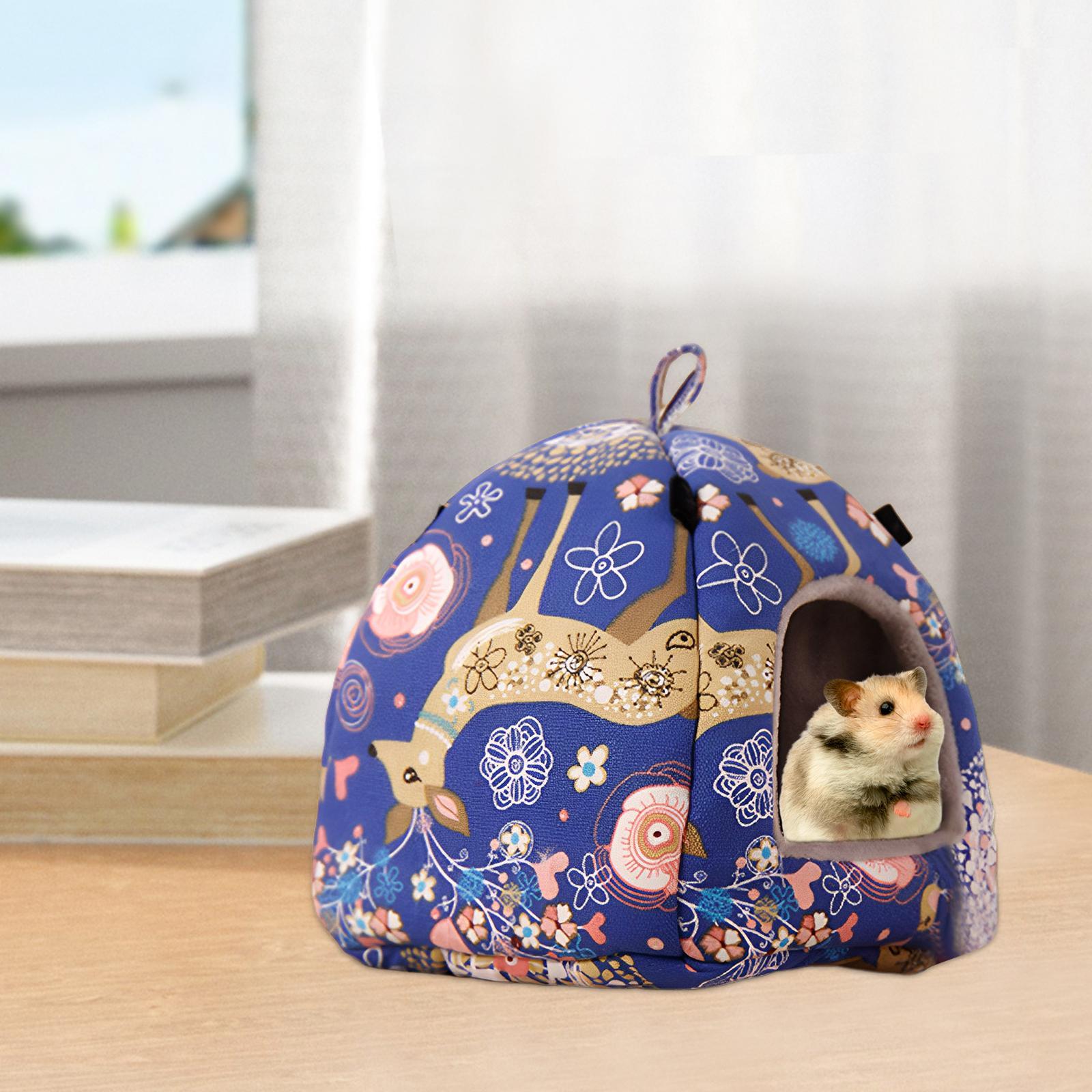 Bird Hammock Parrot Hammock Bed Winter Warm Sleeping Bed Parrot Nest Bird House for Lovebirds Guinea Pigs Cockatiels Macaw Cockatoos