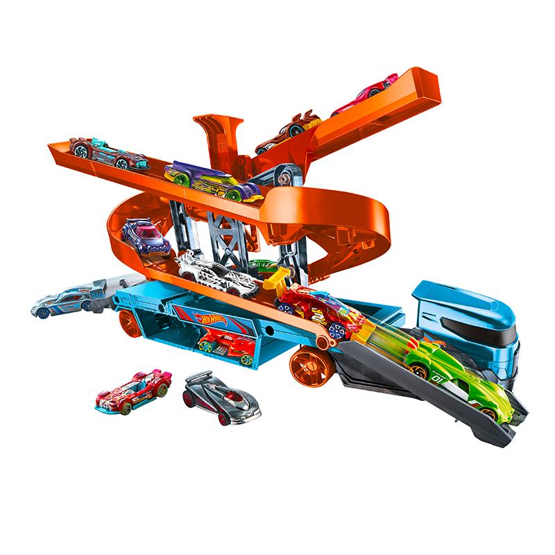 Đồ Chơi HOT WHEELS Siêu Xe Tải Vận Chuyển Siêu Xe GNM62