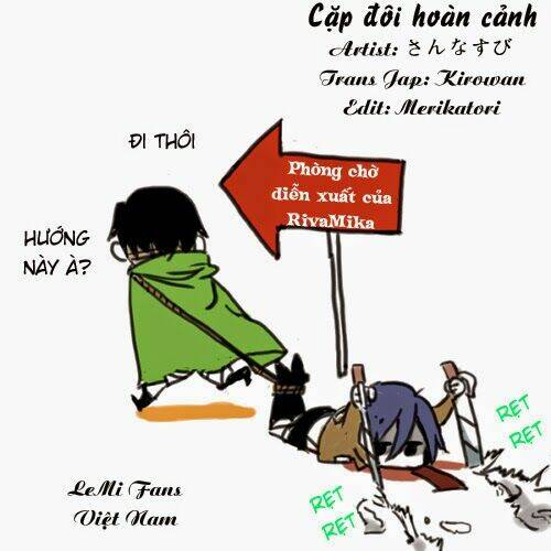 tấn công người khổng lồ - doujinshi lemi chapter 12 1