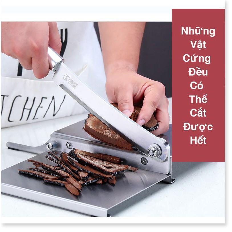 Sản Phẩm  Dao Cắt Thịt Chặt Xương Thép Không Gỉ + tặng 1 mài dao