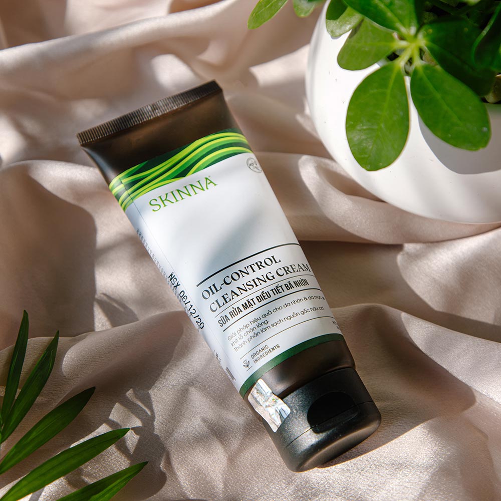 Mua Sữa Rửa Mặt Điều Tiết Bã Nhờn SKINNA - Oil-Control Cleansing Cream 100 gr | Tiki