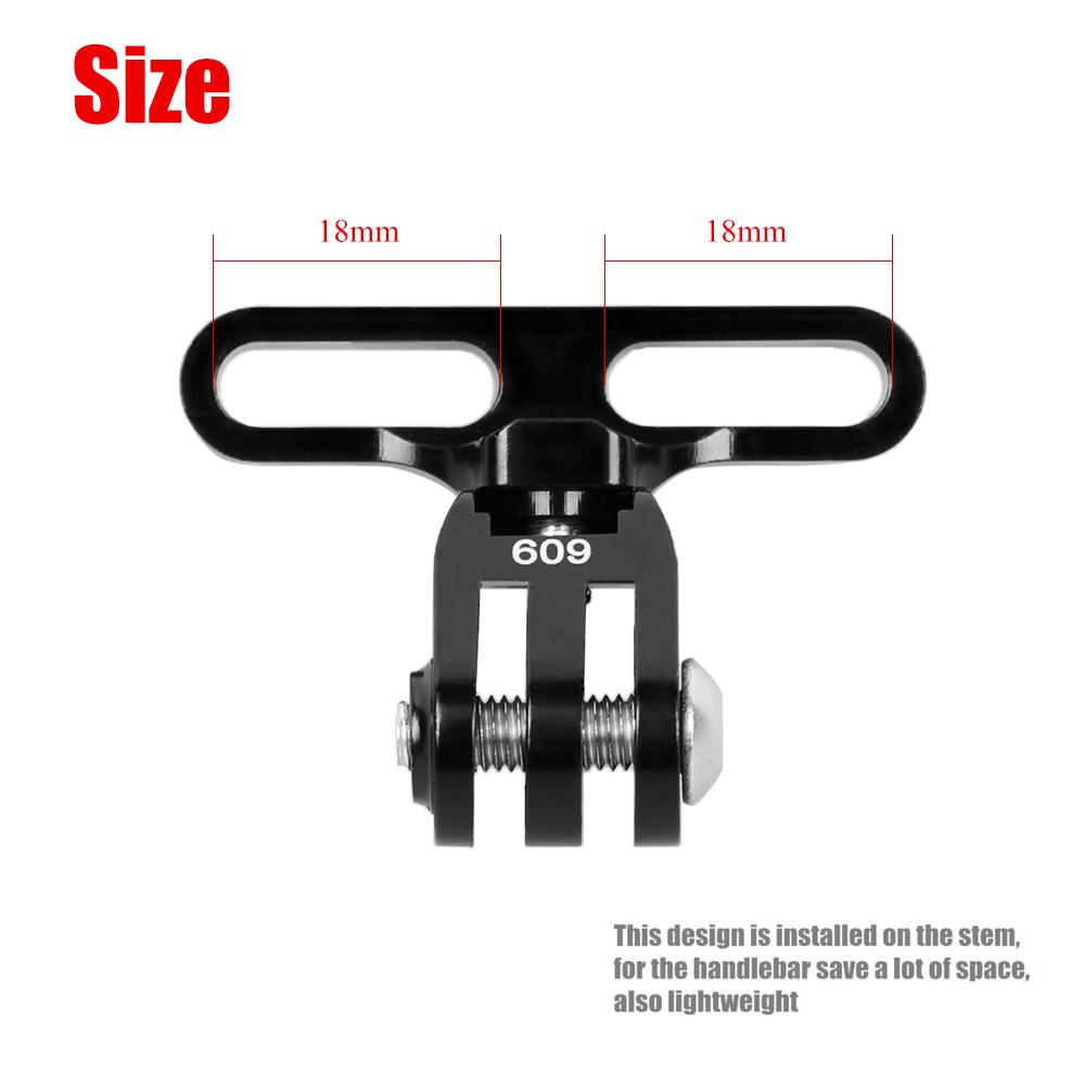Giá đỡ cho Đèn xe đạp ằng hợp kim nhôm gia công CNC cho camera thể thao, siêu nhẹ và bền