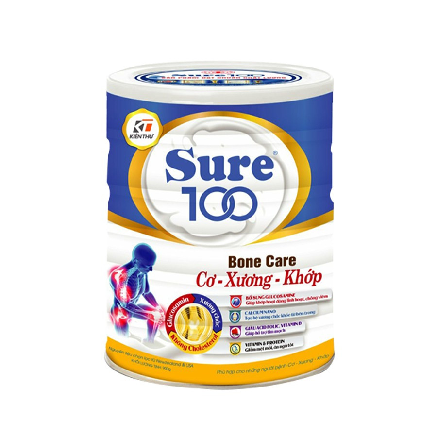 [SỮA] SURE 100 - BONE CARE (Cơ - Xương - Khớp) (H/900g)