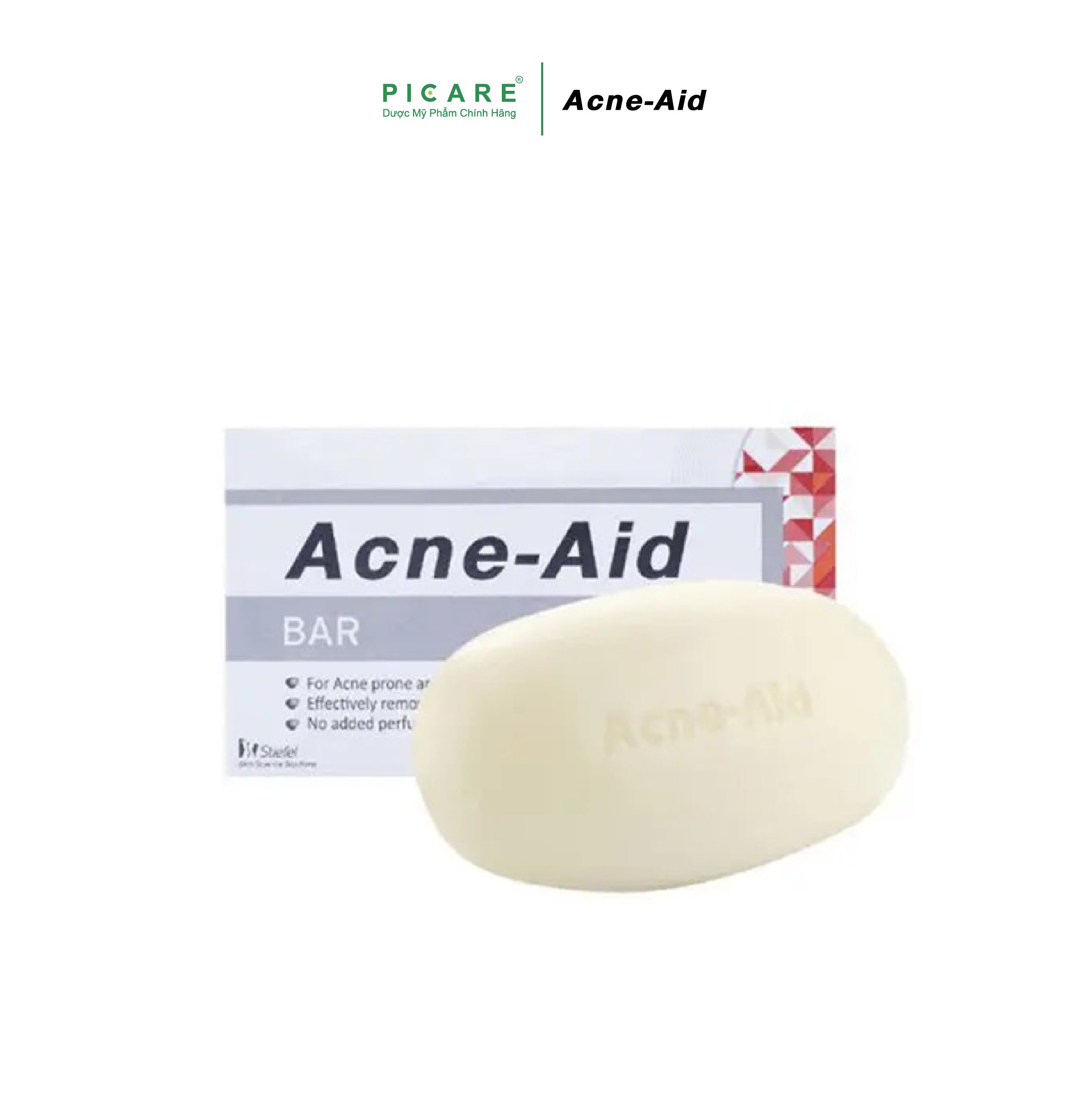 Xà Phòng Rửa Mặt Và Giảm Mụn Acne-Aid Bar 100g