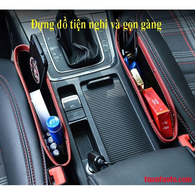 Cặp ví đựng đồ kẹp khe ghế ô tô