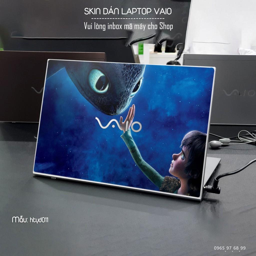 Skin dán Laptop Sony Vaio in hình bí kíp luyện rồng (inbox mã máy cho Shop)