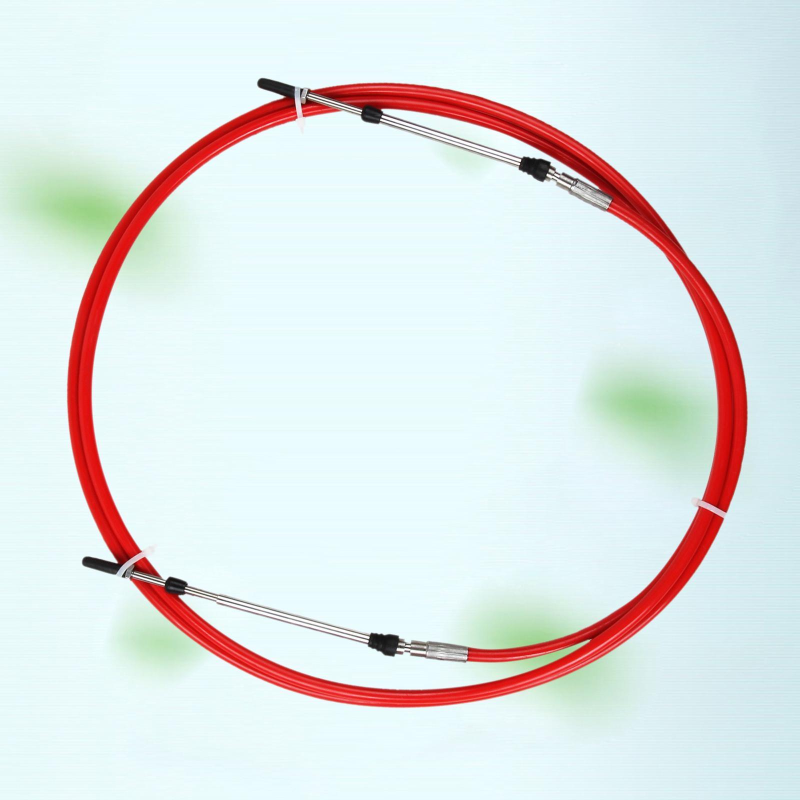 2x 15Ft Boat Marine Throttle Control Cable for Yamaha Outboard