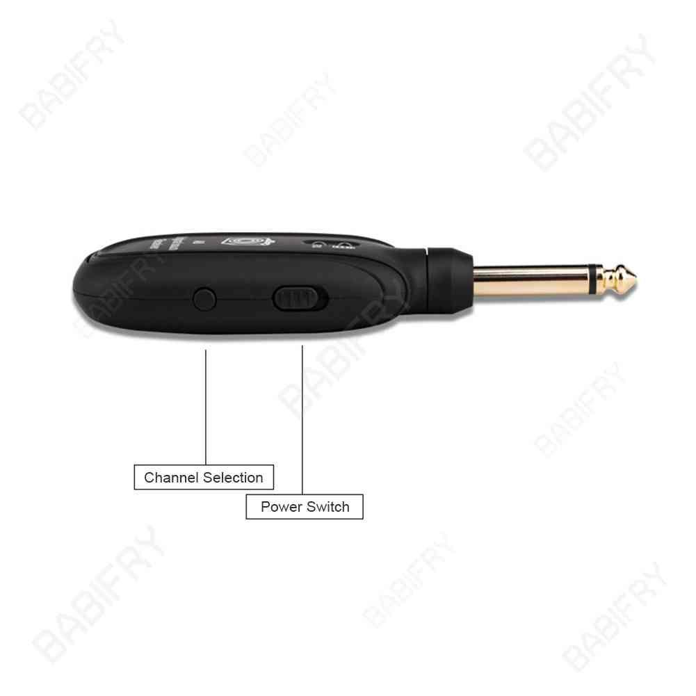 Thiết Bị NhậN TruyềN Âm Thanh Không Dây A8 UHF Cho ĐàN Guitar ĐiệN