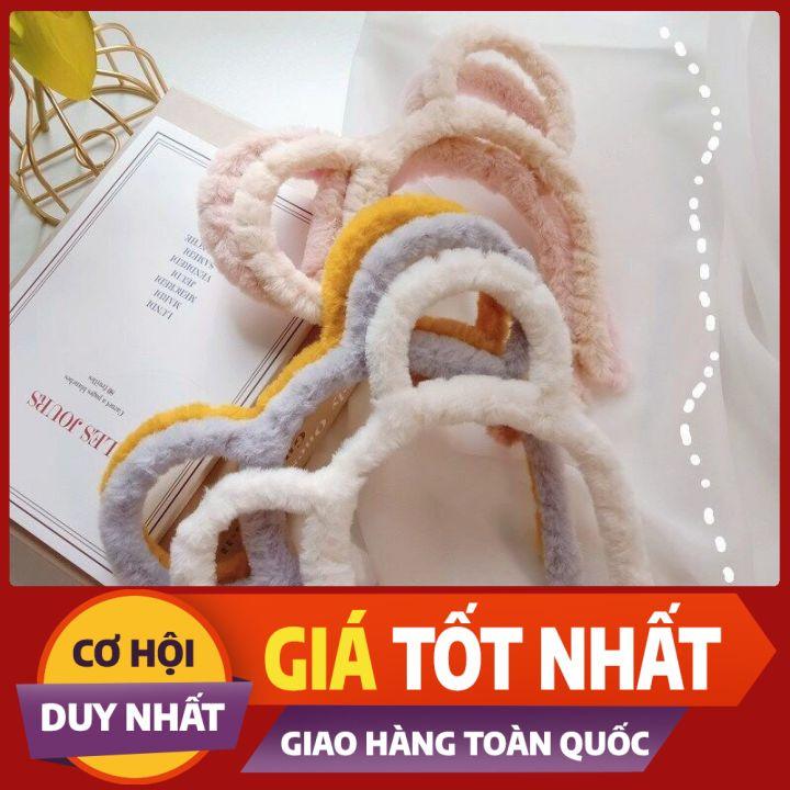 CÀI TÓC LÔNG HÌNH TAI GẤU ĐƠN GIẢN PHONG CÁCH HÀNG QUỐC - NUNAM SHOP